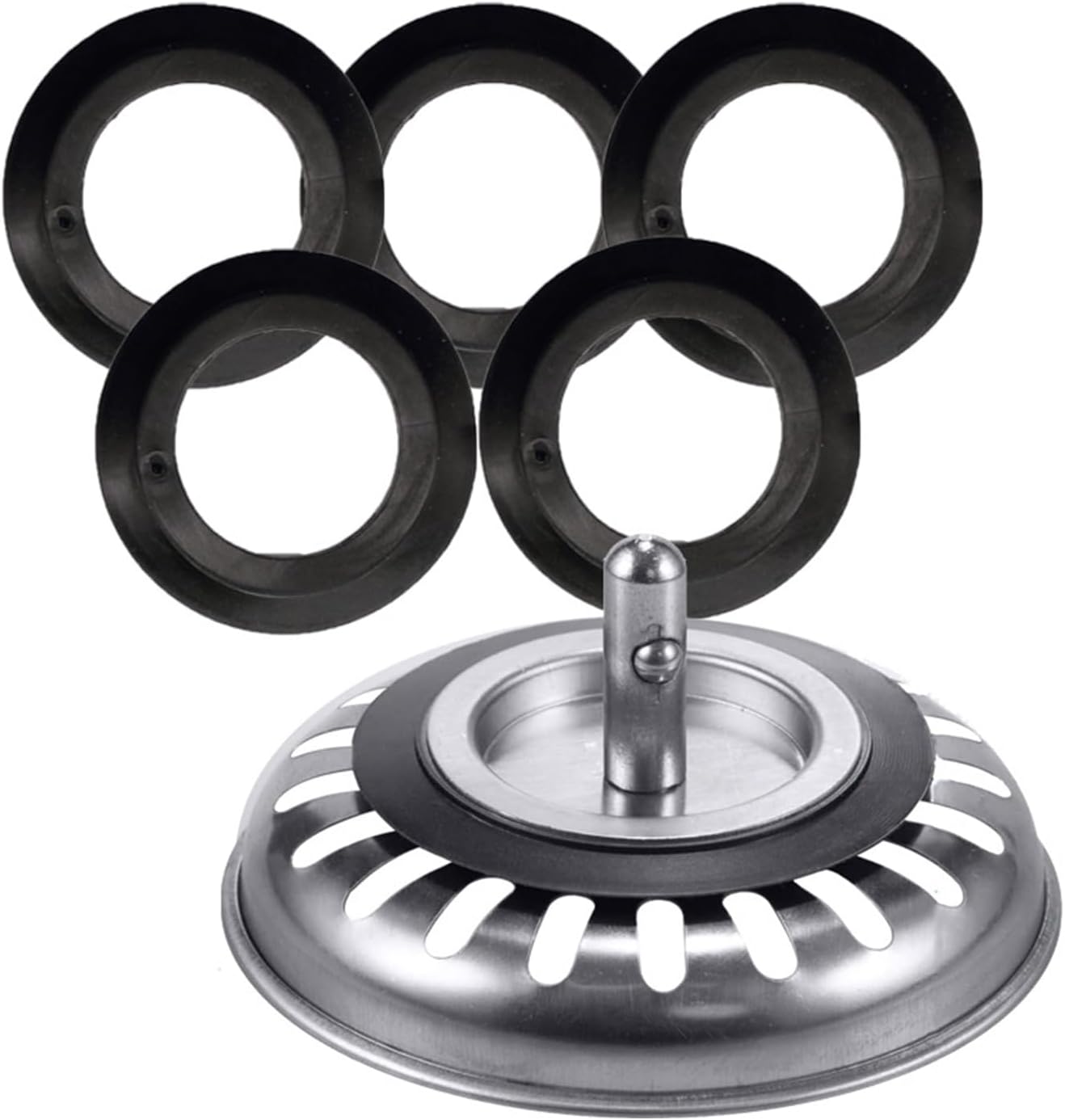 5PCS Franke Sink Plug Rubber Seal ORings Washers Gasket Pipe Waste