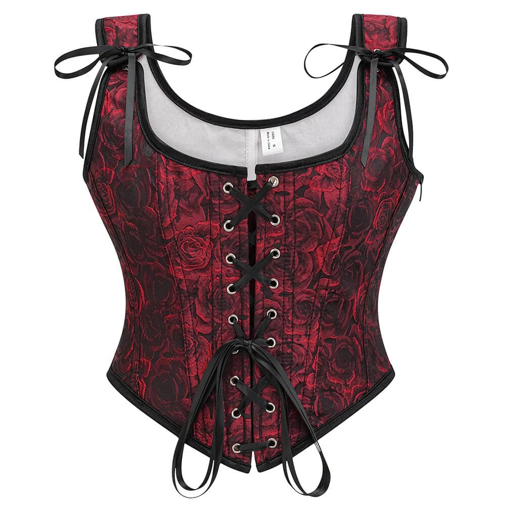 Corset à fleurs XXL conçu pour sculpter la taille avec un laçage ajustable - 8