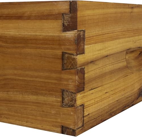 Miniatura 6 de Wax-Coated 10 Frame Beehive - (1) Deep & (1) Medium Unassembled