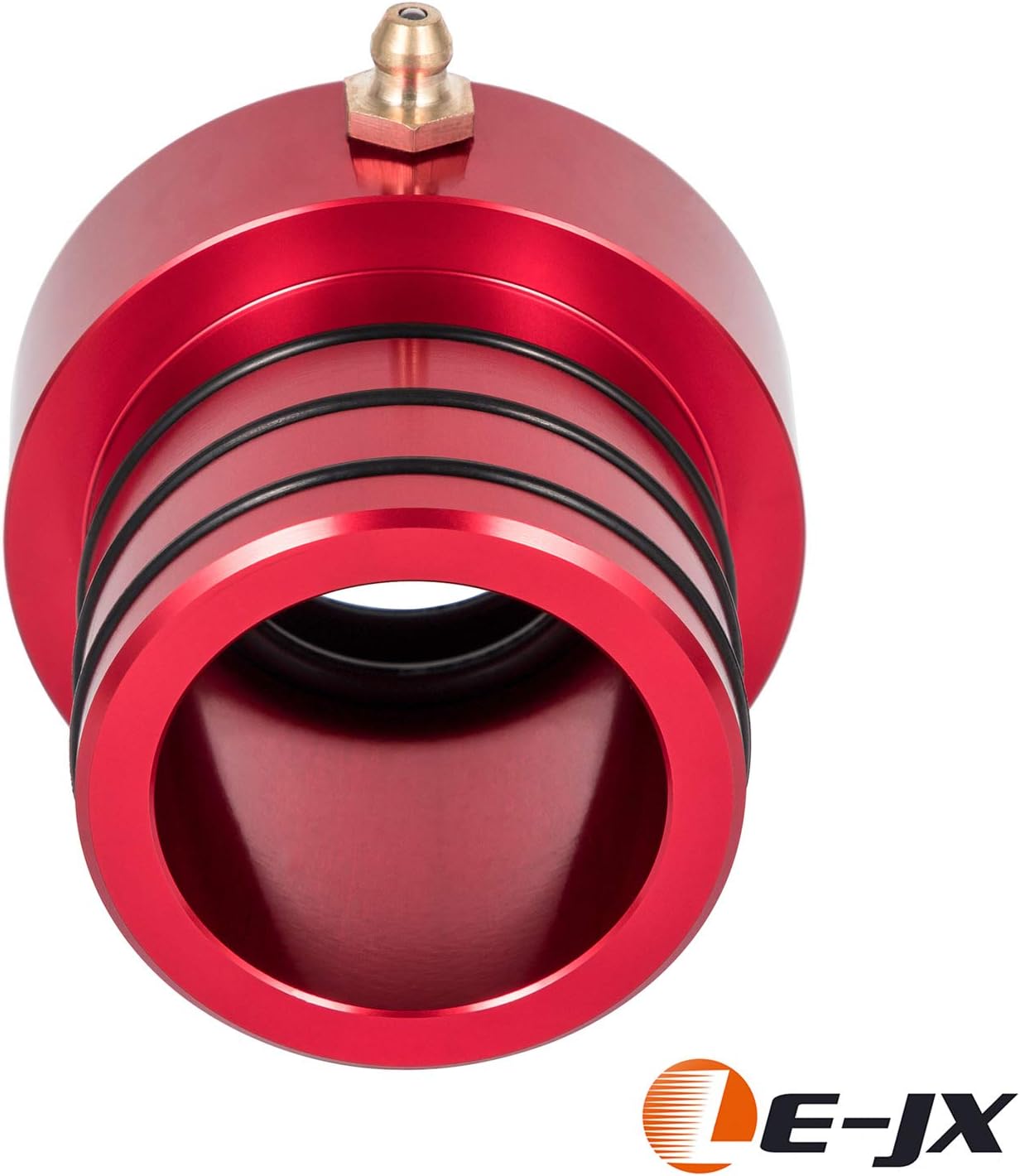 LE-JX MG21103 Dana 30/44 Red Front Axle Tube Seal 2pcs/set Compatible with 1984~2001 Jeep Cherokee/ 1984~2001 Jeep Grand Cherokee/ 1997~2006 Jeep TJ/ 1987~2018 Wrangler (Except 1996)