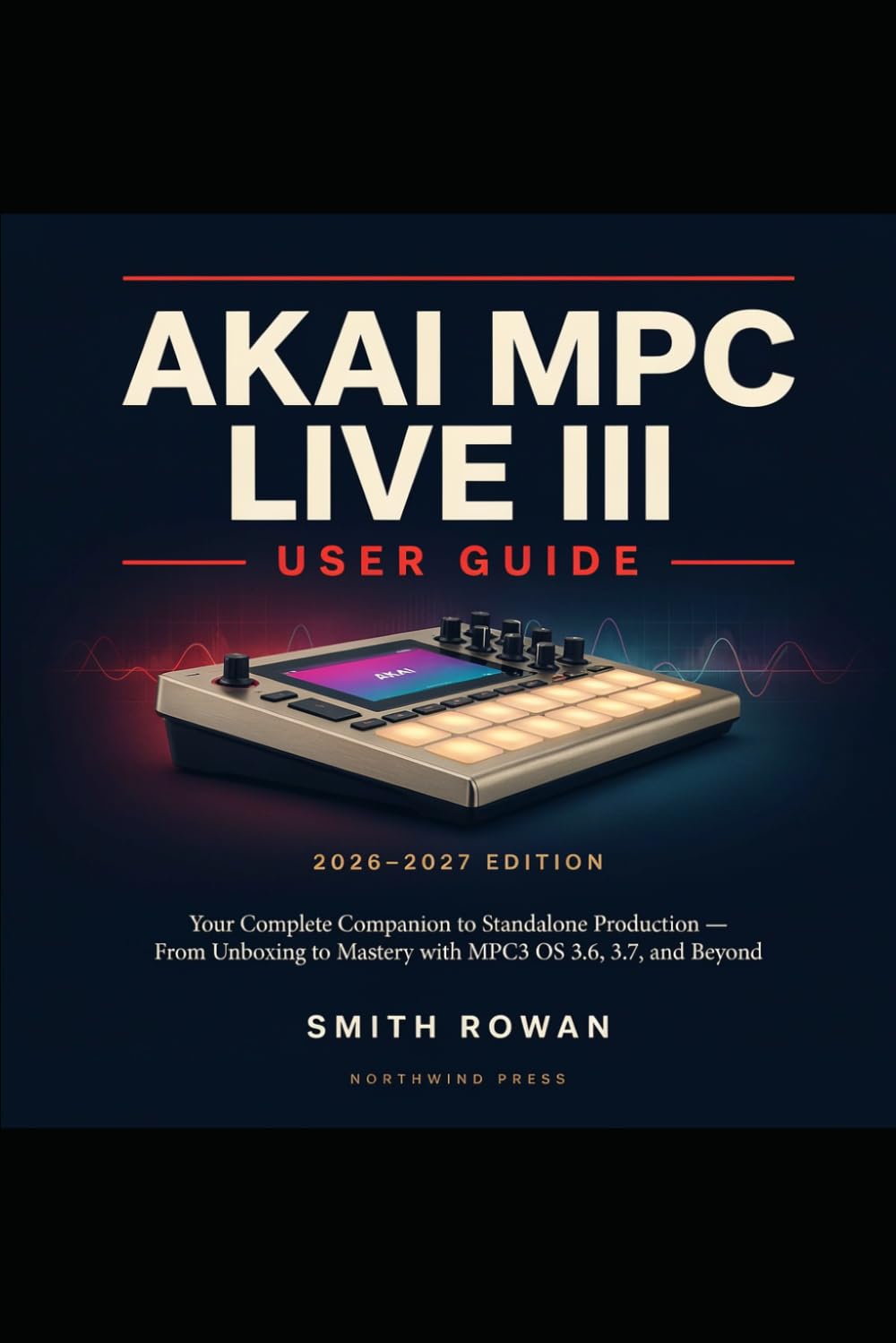 AKAI MPC LIVE III USER GUIDE 2026-2027: Your Complete Companion to Standalone Production – From Unboxing to Mastery with MPC3 OS 3.6, 3.7, and Beyond