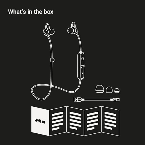 Miniatura 7 de Jam Auriculares Bluetooth inalámbricos resistentes al sudor, 6 horas de reproducción, llamadas manos libres, gestión de cable magnético, diseño
