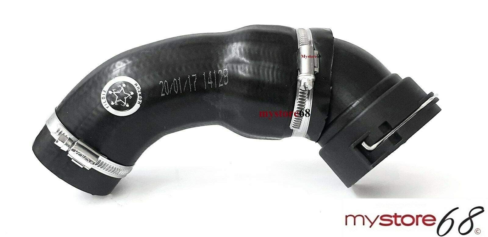 YOU.S Intercooler Hose – BMW E46 330d 330xd Turbo Charger Hose, OE 11617799398
