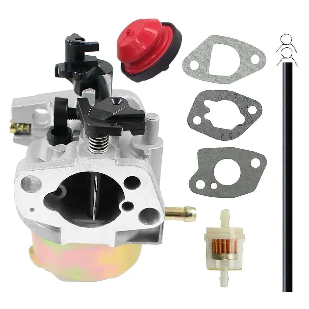 Kit de 9 juntas for bomba combustible y filtro carburador 951-10310, compatible con herramientas jardín 751-10310
