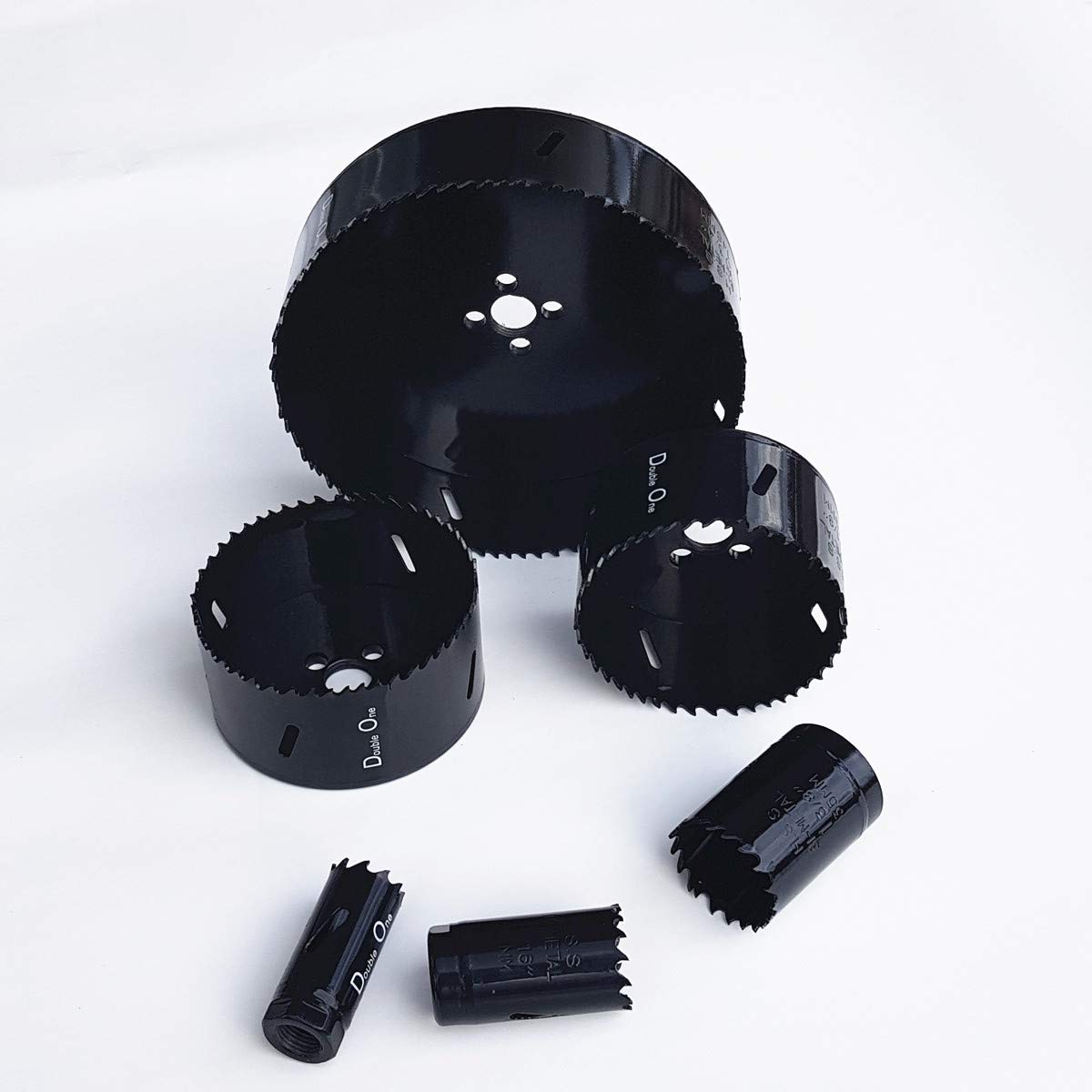 Diámetro de 30 mm HSS bimetal sierra de corona para serrar acero, acero inoxidable, latón, zinc, cobre, chapa, madera, yeso, plásticos, aluminio, etc.