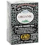 St. Dalfour Organic Tea, Black Cherry, 25 ct