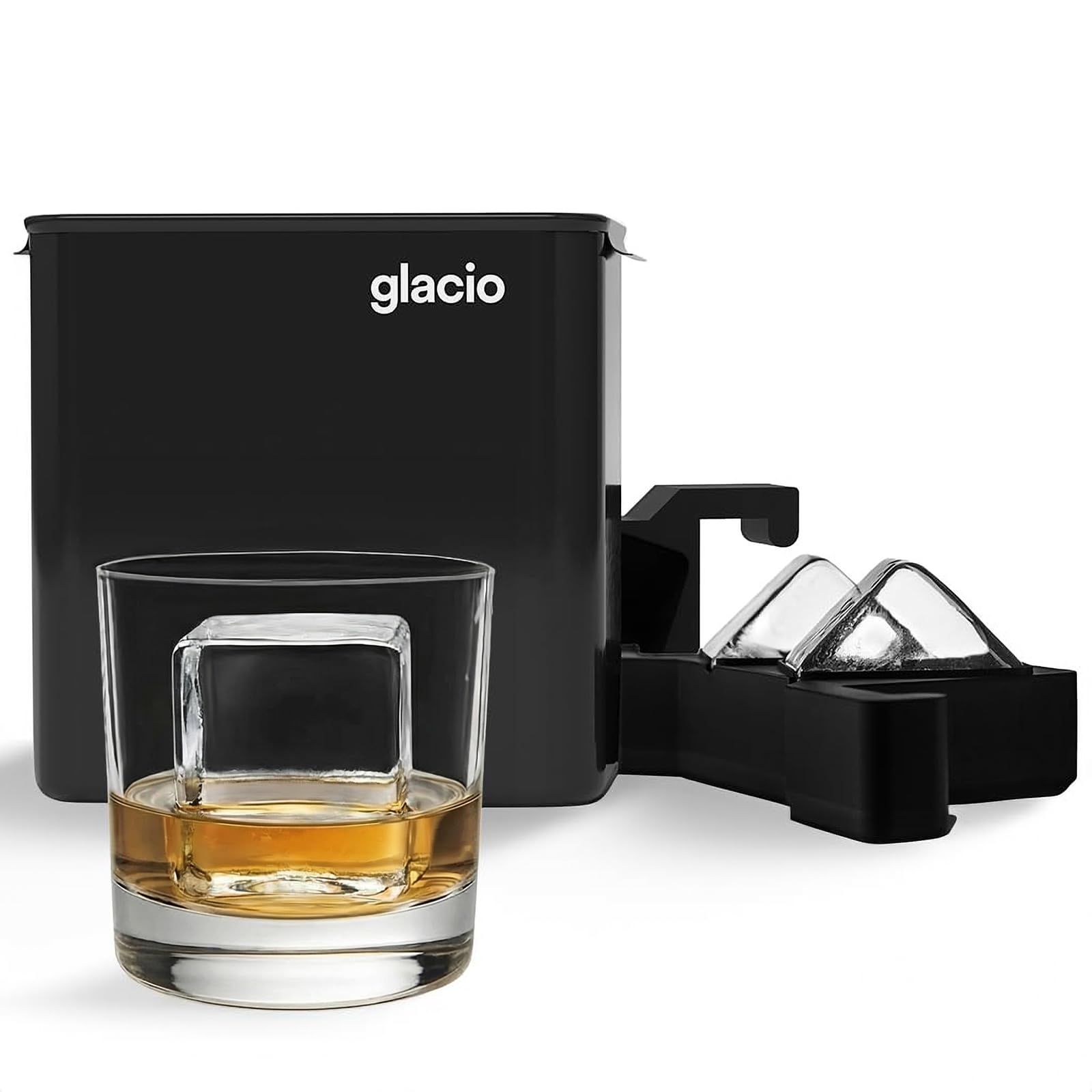 glacio Clear Cube Ice Maker Set