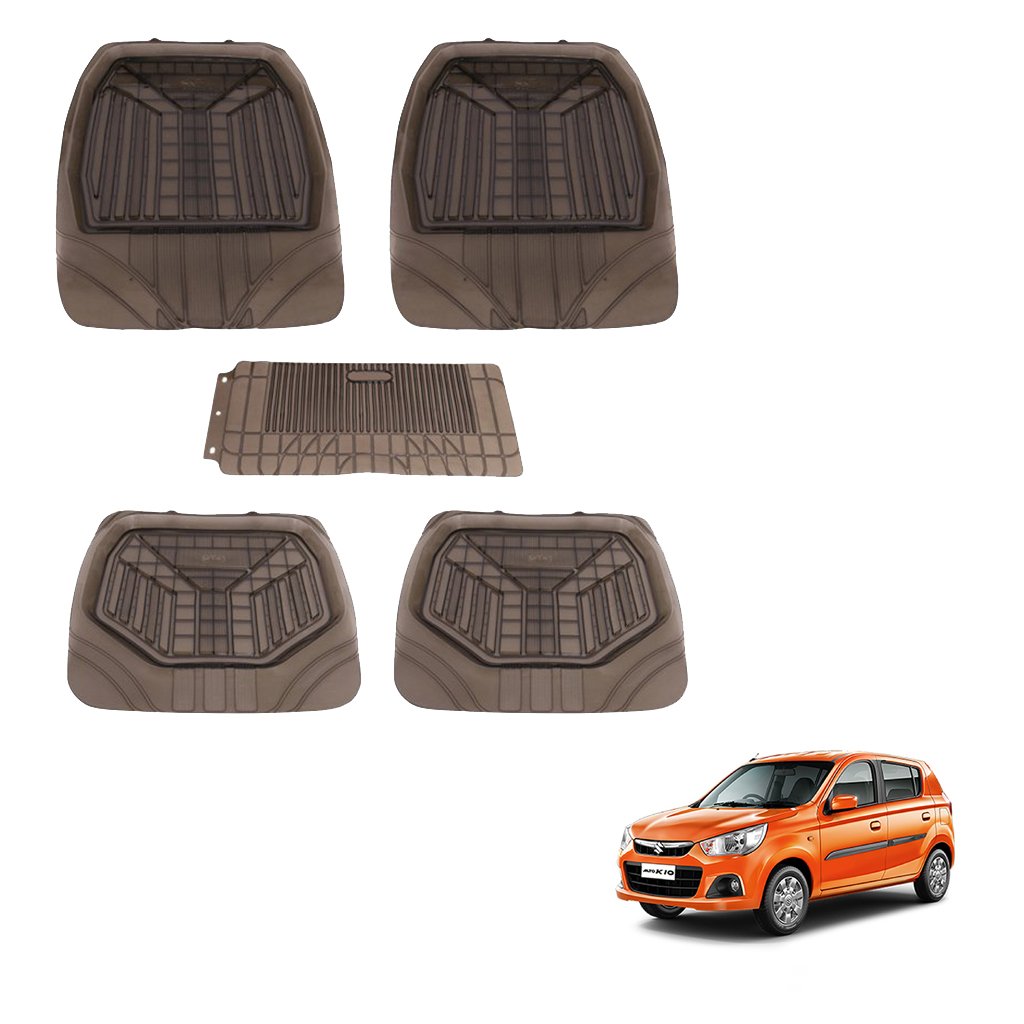 Dhe Best FR03 Car 3D Rubber Floor/Foot mats Anti Slip 3D Floor/Foot