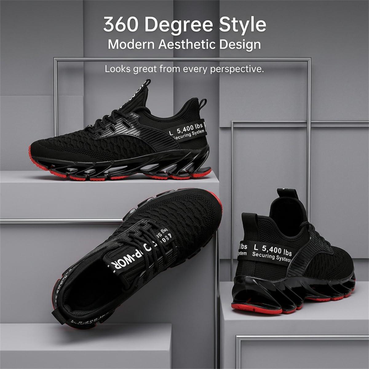 Hombre Mujer Zapatillas de Deportivas Ligero Transpirables Running Gimnasio Fitness Atlético Casual Sneakers Multicolor EU 36-46