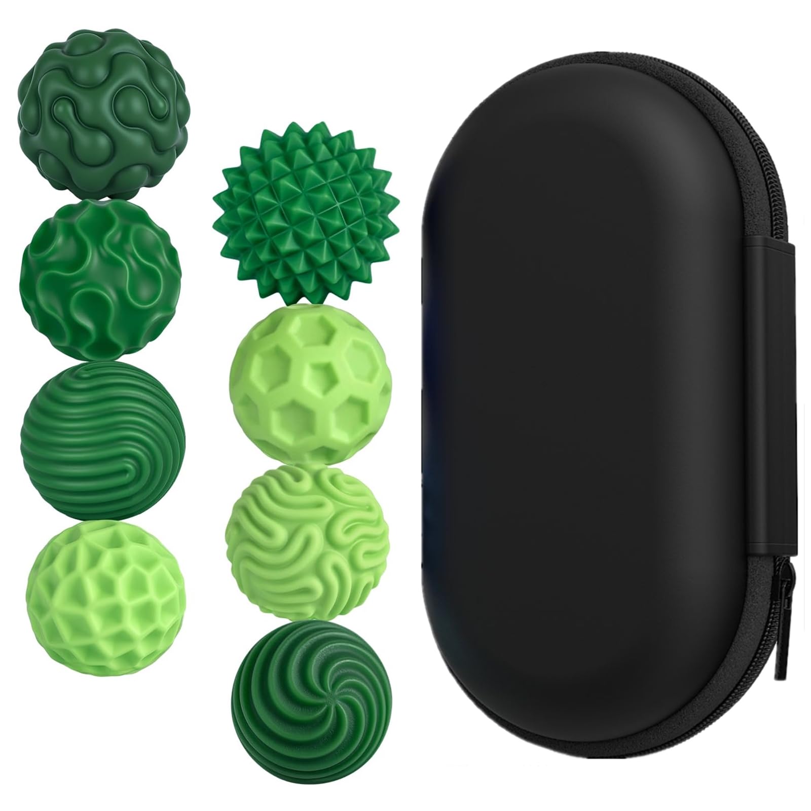 Donboly Magnetic Balls Fidget Toys, Sensory Fidgets for Adults, Stress Relief Desk Toys, Office Magnetic Ball Set (Green)