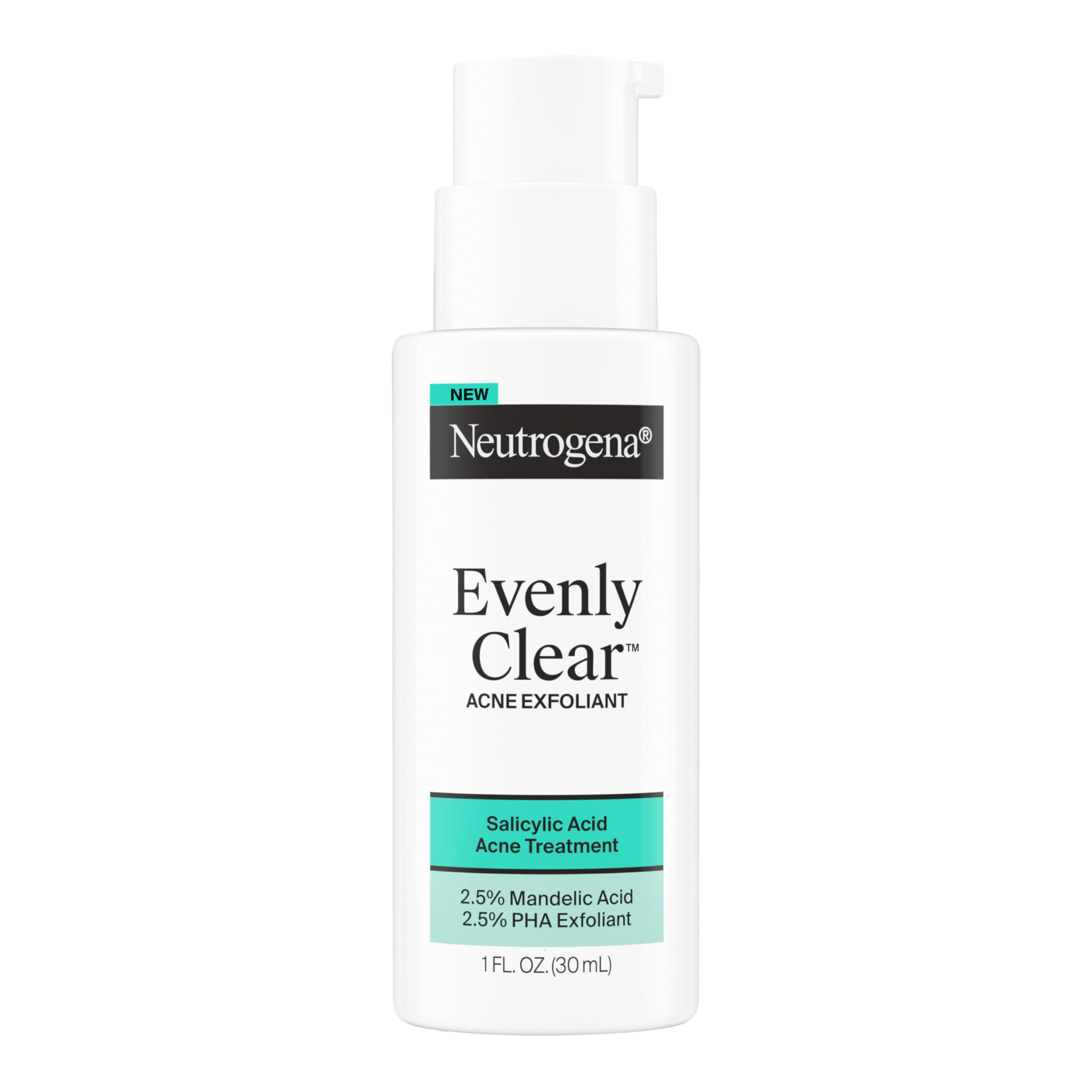 

                                                    Neutrogena Evenly Clear Acne Exfoliant with Salicy