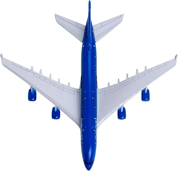 Bswath 1:400 Scale Model Aircraft Aircraft Die-Cast Aircraft Model for Gift and Collection (A380)