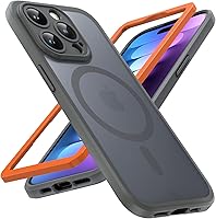 Vista 1 de TOCOL Funda magnética 3 en 1 para iPhone 15 Pro Max, mejorada [protección completa de la cámara] con 2 protectores de pantalla, compatible