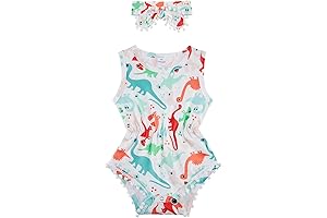Unicorn Dinosaur Clothes for Baby Girl - Adorable & Comfortable Rompers