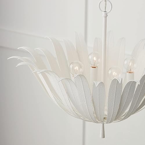 Miniatura 10 de Capital Lighting 349542AG Eden - Lámpara colgante tradicional bohemia de inspiración botánica, 4 luces, 240 vatios en total, 22 pulgadas de alto x