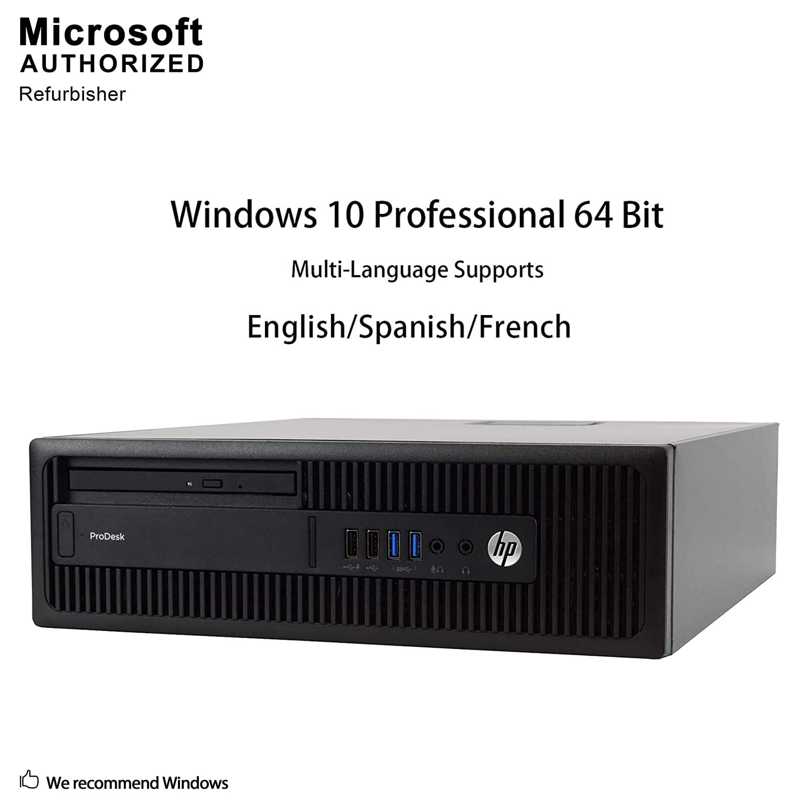 Amazon.com: HP Business Desktop ProDesk 600 G2 Desktop