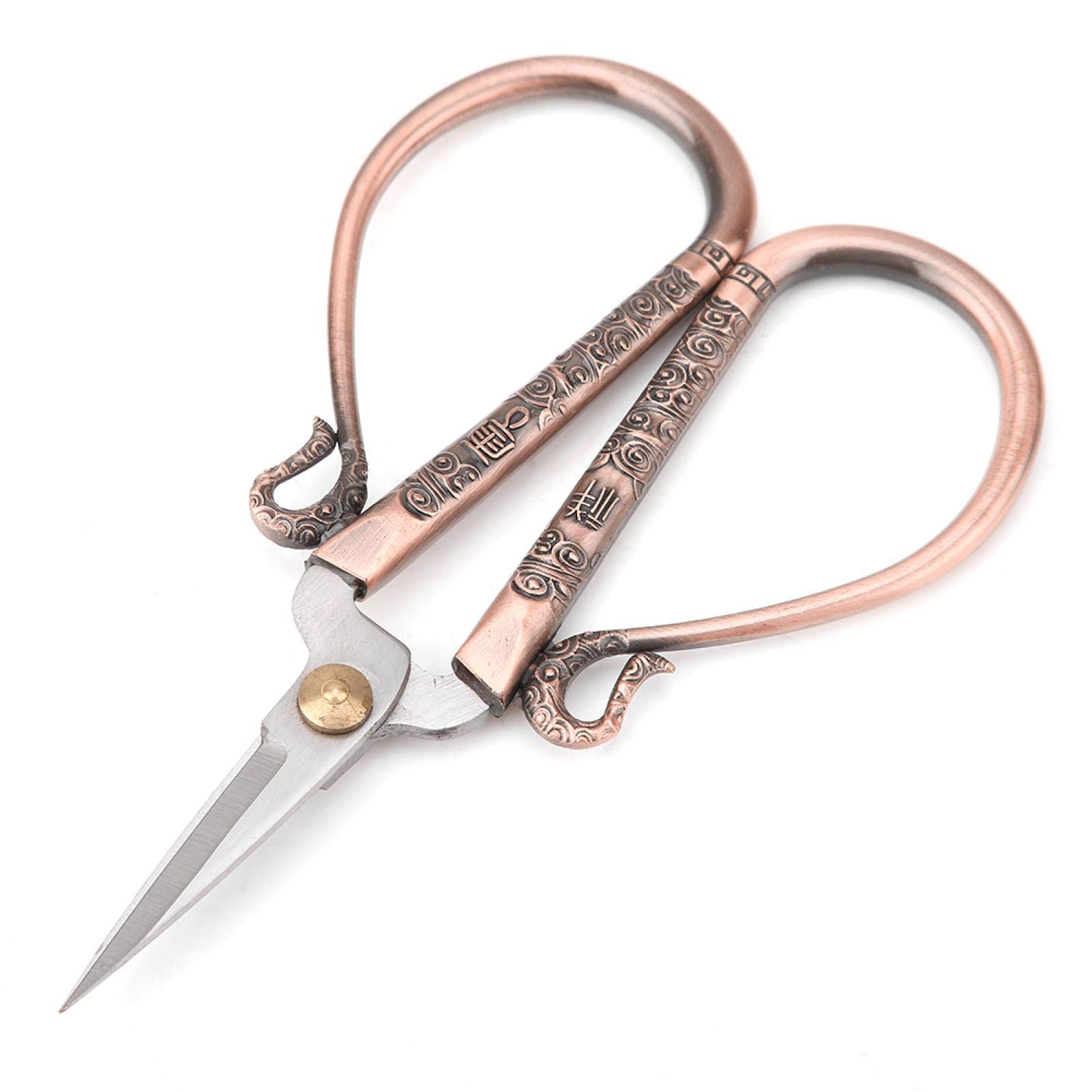 Ciseaux Européens Rétro Ciseaux De Couture Vintage Pointe Pointue En