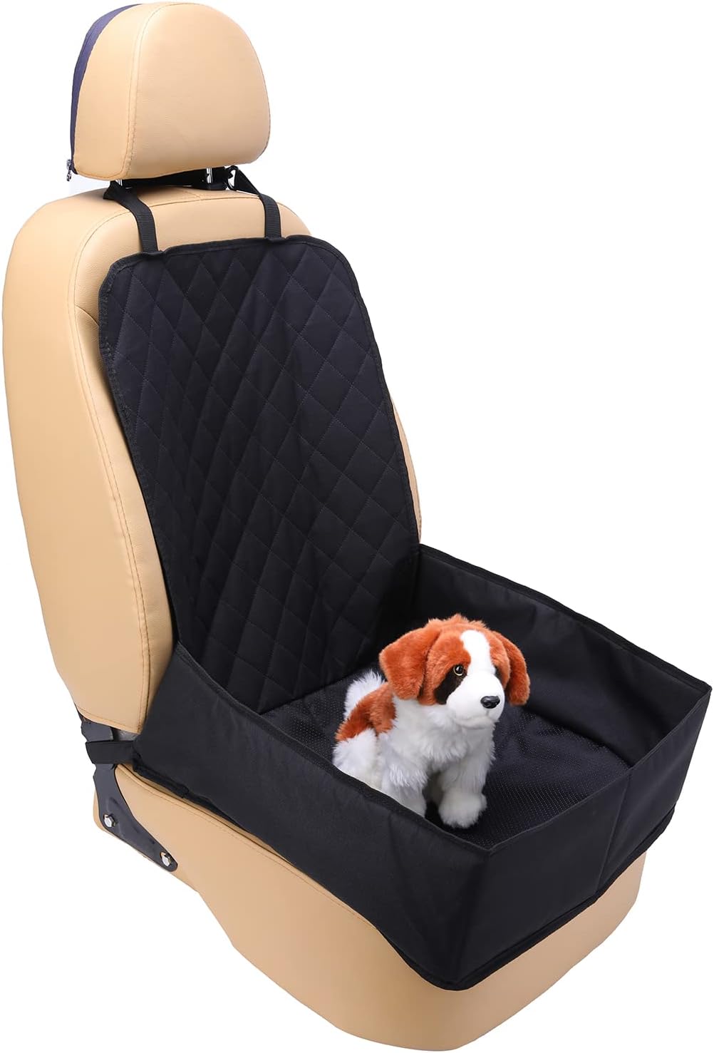 Venforest 犬 車フロントシートカバー 丈夫 防水 傷防止 滑り止め ほとんどの車 ペットの毛皮プロテクター 汚れ防止 優先配送 犬用 犬用カバー 後部座席 Suvにフィット
