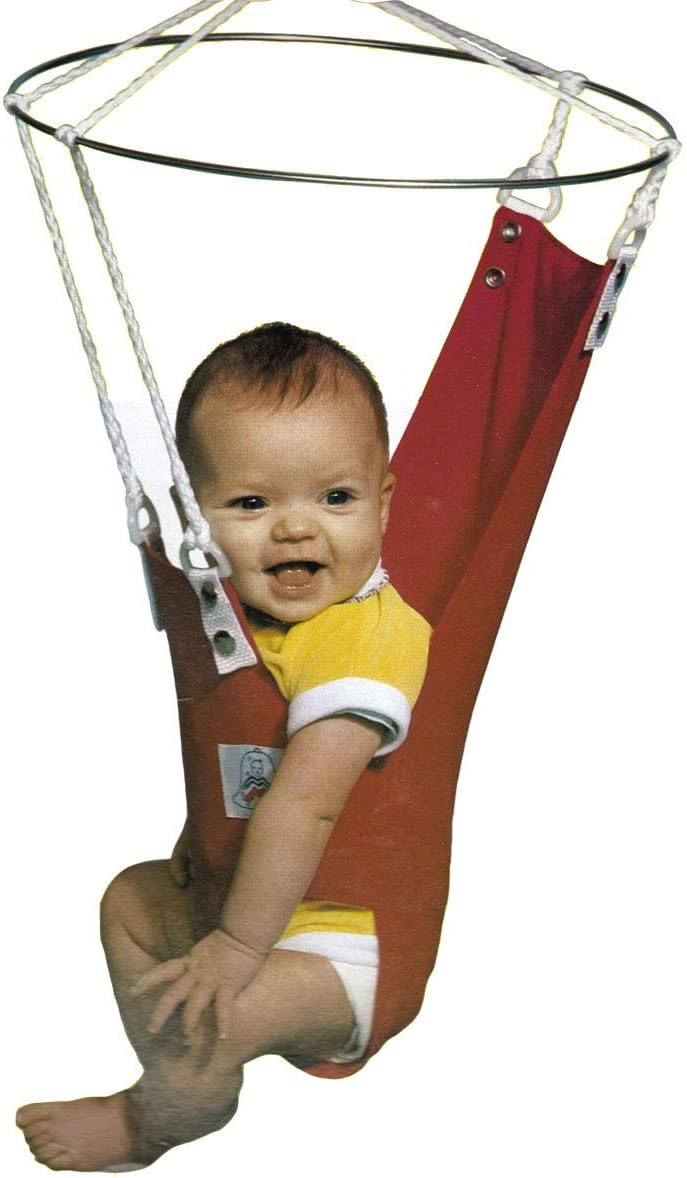 Merry Muscles Ergonomic Jumper Exerciser Baby Bouncer -Blue