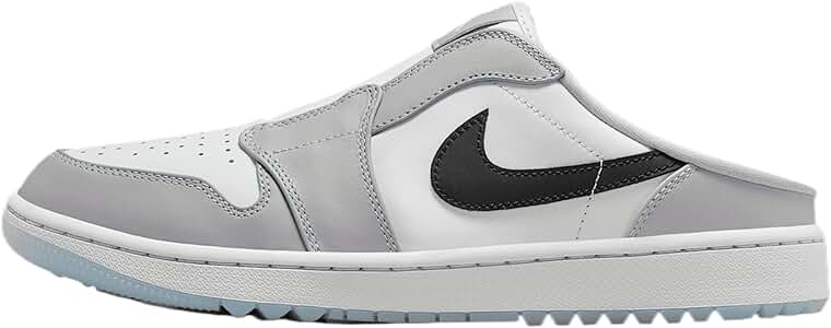 Air Jordan Mule Golf Shoes (FJ1214-004, Wolf Grey/Sail