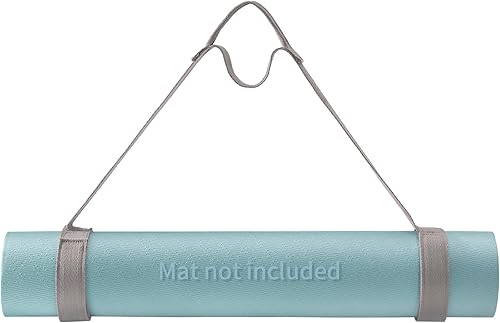 Trilancer Correa ajustable para esterilla de yoga con cierre de gancho y bucle, soporte para tapete de yoga y tapete organizador no incluido