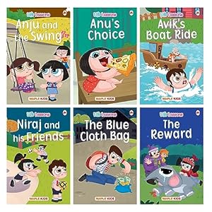 Story Books for Kids (Set of 6 Books) (Illustrated) – Moral Stories – English Short Stories with Colourful Pictures – Bedtime Children Story Books – 3 Years to 10 Years Old Children – Read Aloud to Infants, Toddlers Paperback – 4 August 2023