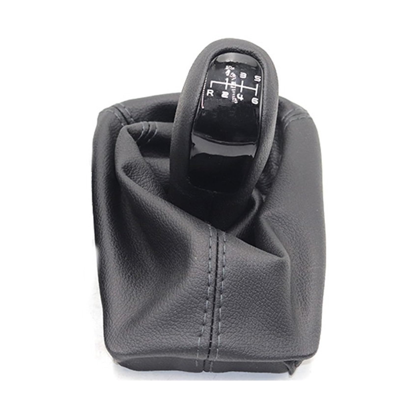 Caidis 6 Speed Elegance Car Gear Shift Knob For Benz E Class W211 S211 2002 2003 2004 2005-2009 Car 6 Speed Gear Shift Level Knob With Pu Leather Boot Gear Lever Knob(6 Speed Elegance)