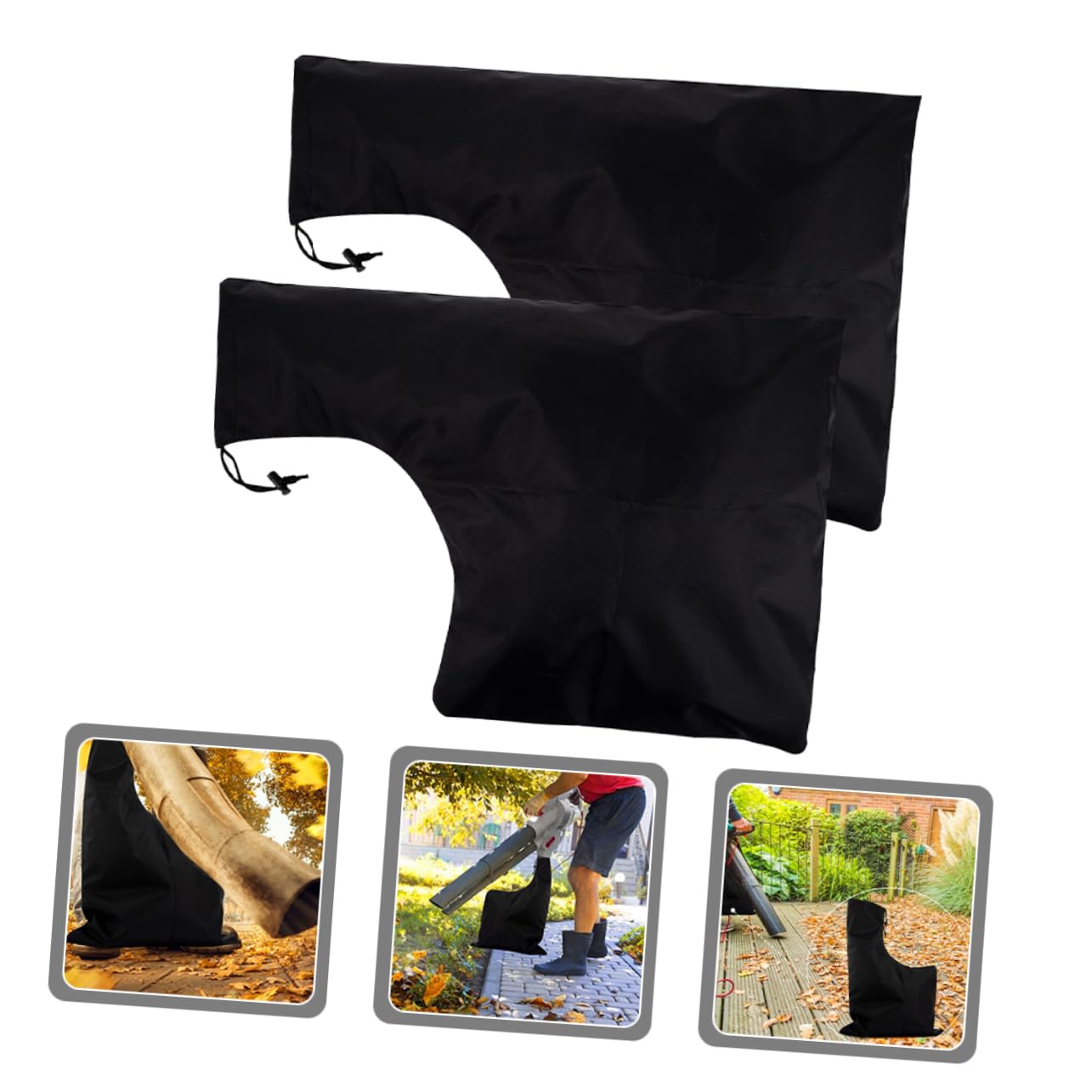 Toddmomy 5 set Borsa Per Soffiatore Sacchi Per Tosaerba Copertura Di Raccolta Sacco Per Raccolta E Rifiuti Da Giardino Sacco Per Aspiratore Pesante Per Prato Sacco Per 2 pezzi*5