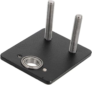 MUSISALY 1 Conjunto De Acessórios Para Impressora 3D Montagem Do Motor Placa De Montagem Dupla Do Rolamento Z Placa De Montagem Do Motor Suporte Do Rolamento Z Da Impressora 3D Placa De