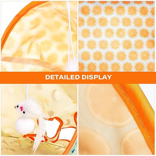 Miniatura 3 de Bolsas de túnel para gatos de interior, juguete de túnel de juego para gatos 2024, bolsa de taladro interactiva plegable para gatos, juguete para