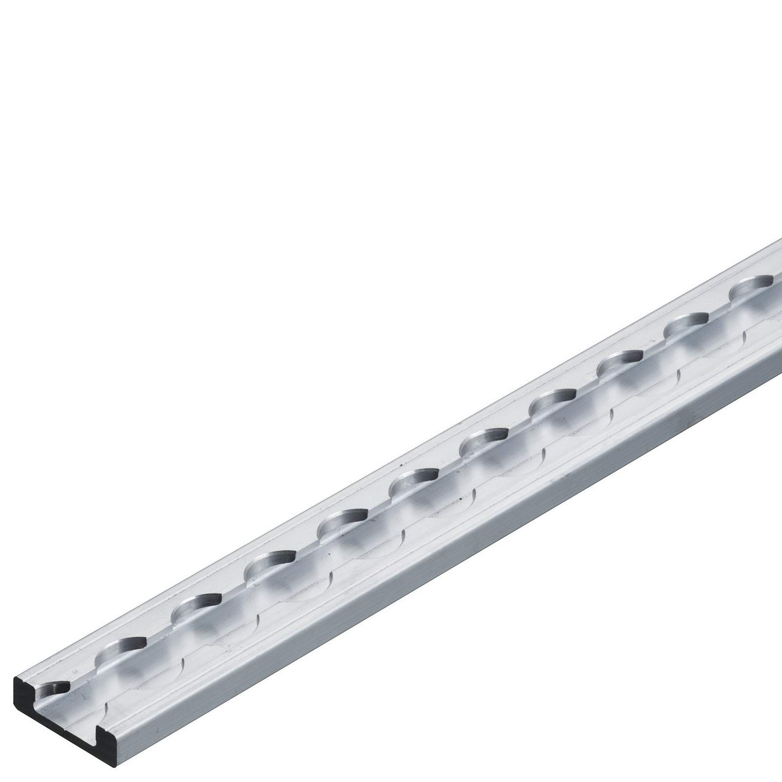 4 x Airlineschiene, Vierkantprofil Premium Light, Länge 1 m zur Ladungssicherung eckige Form versenkbar Made in Germany