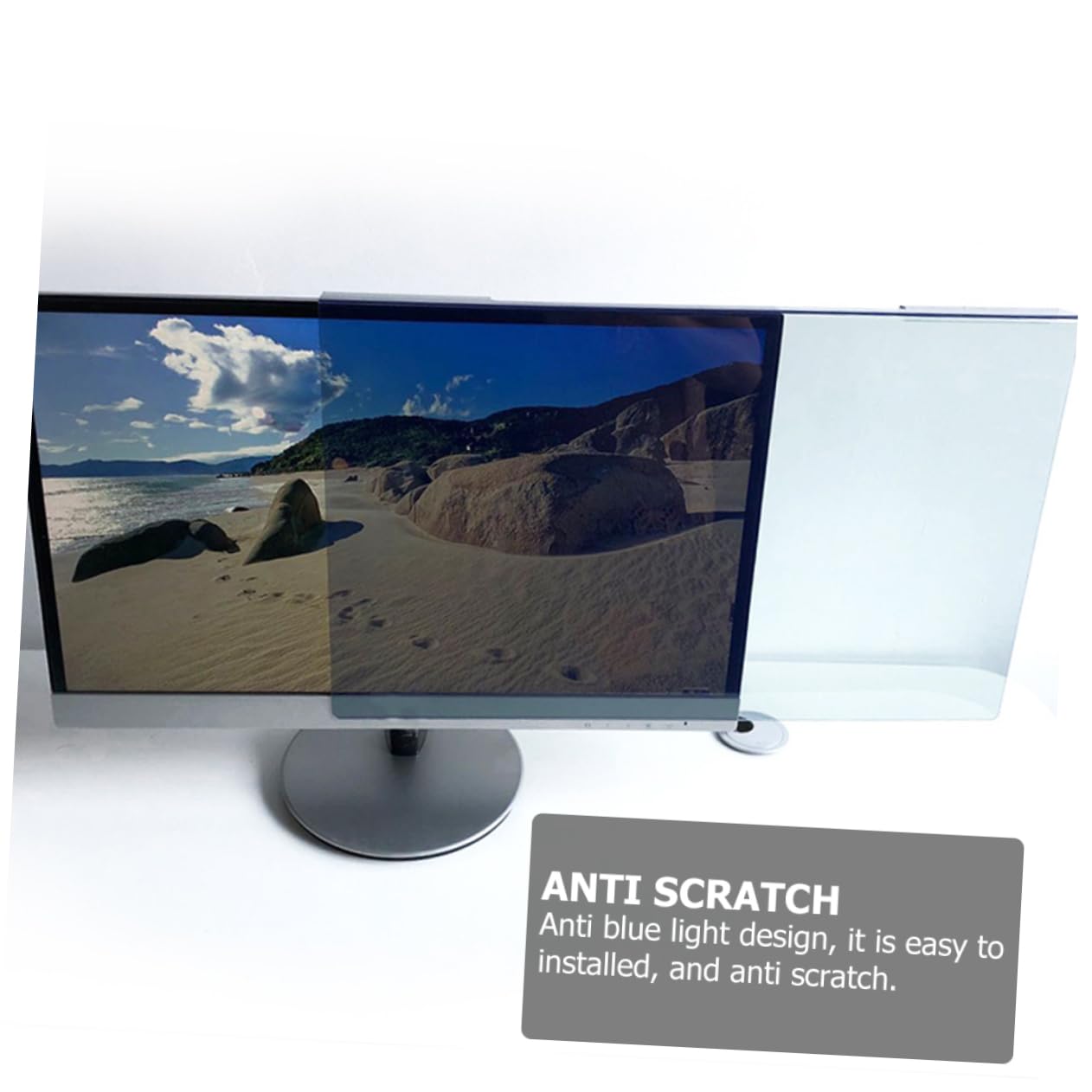 NUOBESTY Pellicola Protettiva per Schermo Laptop Anti-luce Blu Trasparente | Tecnologia Nano-ottica Giapponese Tensen, Anti-graffio, Installazione Semplice