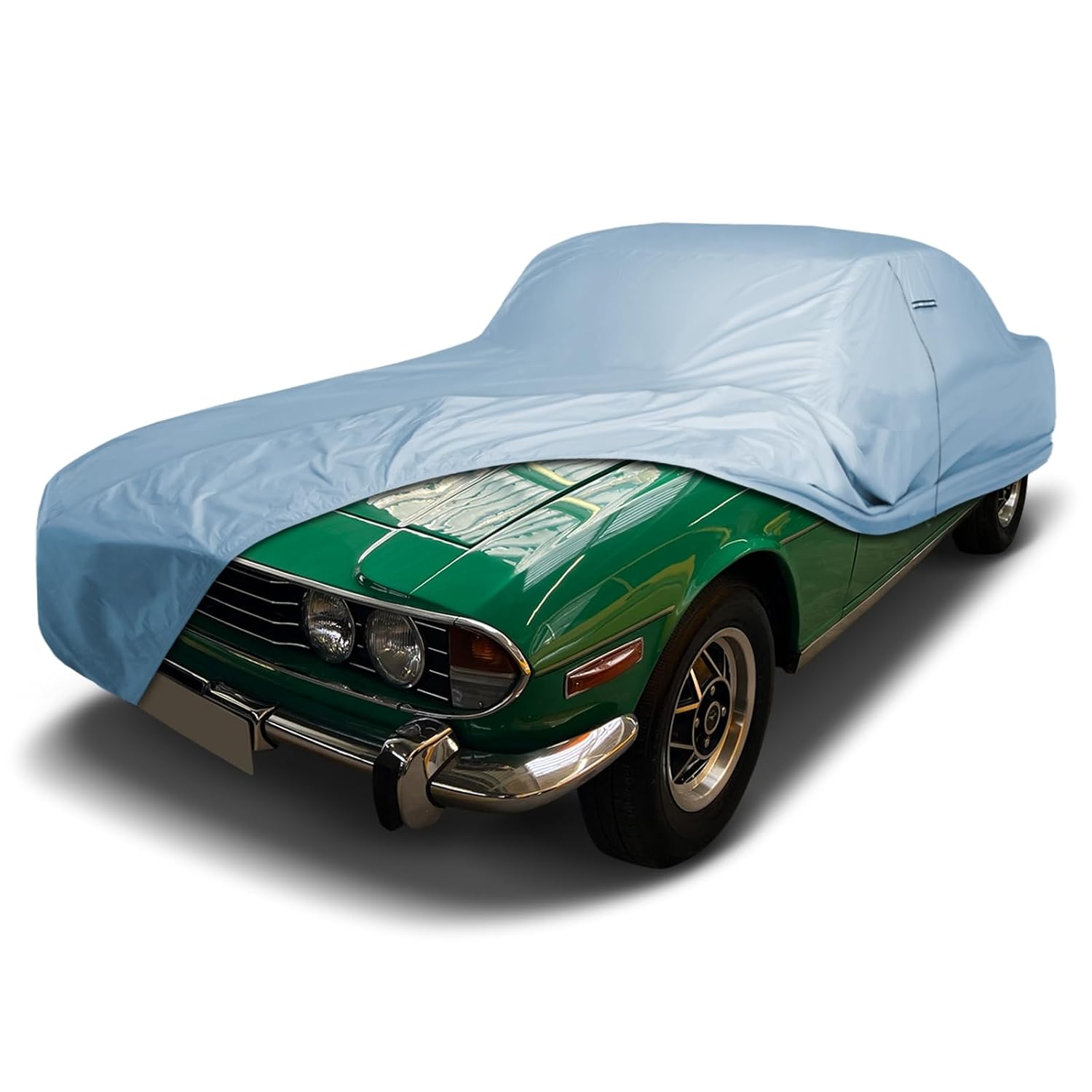 iCarCover Premium Car Cover for 1970-1977 Triumph Stag Heavy Duty Waterproof All-Weather Automobiles Custom Fit Indoor Outdoor UV
