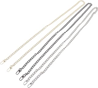 SOIMISS 3Pcs Metal Substituição 120 CENTÍMETROS Cadeias Saco Corpo Cruz Correntes para Bolsa Transversal Do Corpo Cadeia Saco Bolsa de Ombro Garras Alça da Bolsa
