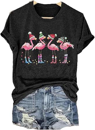 Herm&egrave;s Women's Khaki Graphic Print Crewneck T-Shirt For Sale At