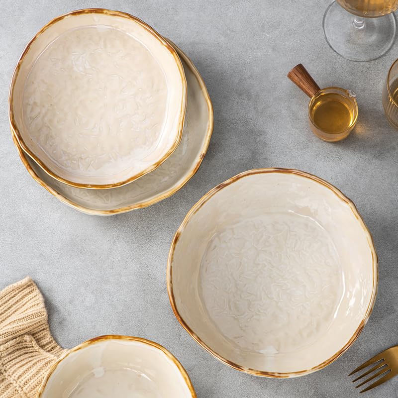 Vaisselle en céramique supérieure pour assiettes à salade