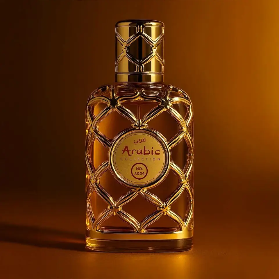 Perfume Árabe Compartilhável Âmbar Real A024 – 25ml – Doce Amadeirado