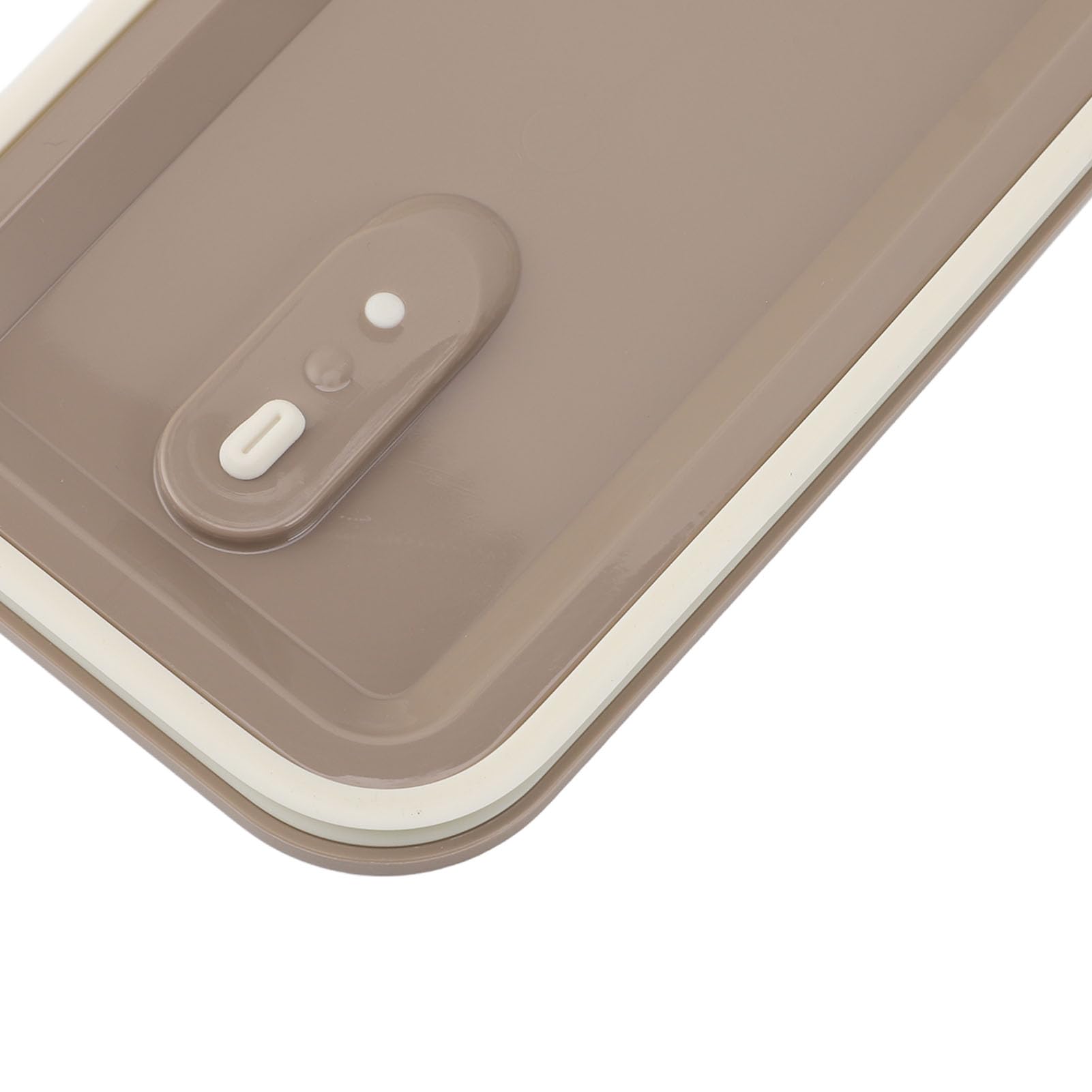 Boîte à en Acier Inoxydable, Récipient Alimentaire Portable étanche, Double Couche pour les Conteneurs à Déjeuner Isolés à L'école (Abricot clair)