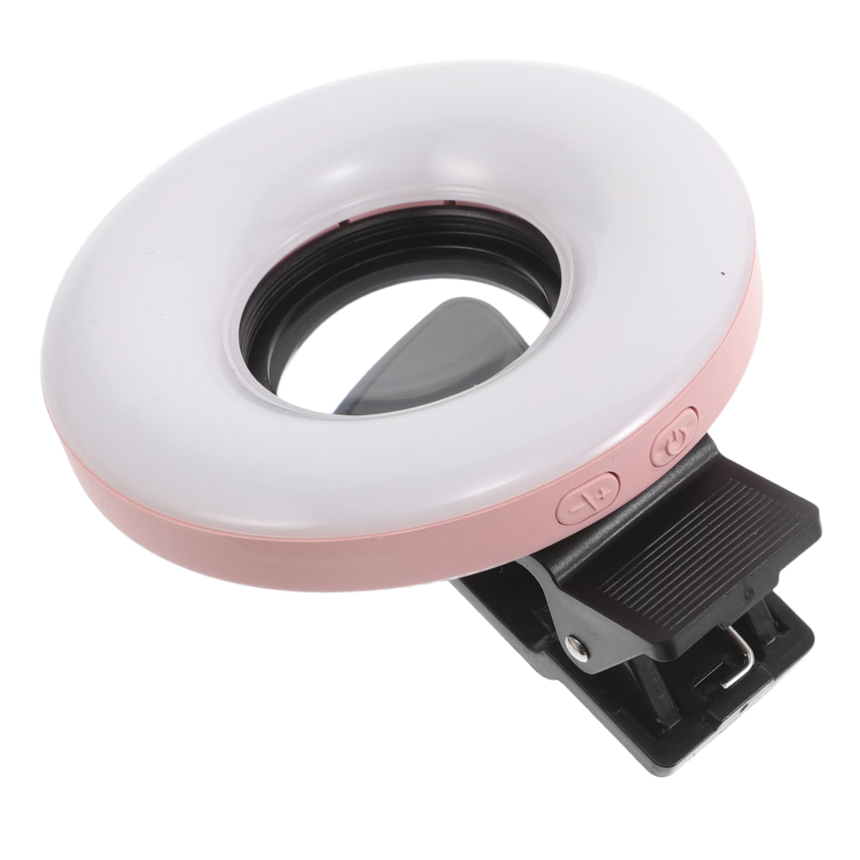 Mikinona 1Set Macro Lens Fill Light Portable Clip Selfie Ring Light for Smartphones Enhances Brightness Clarity for Product Photography Close and