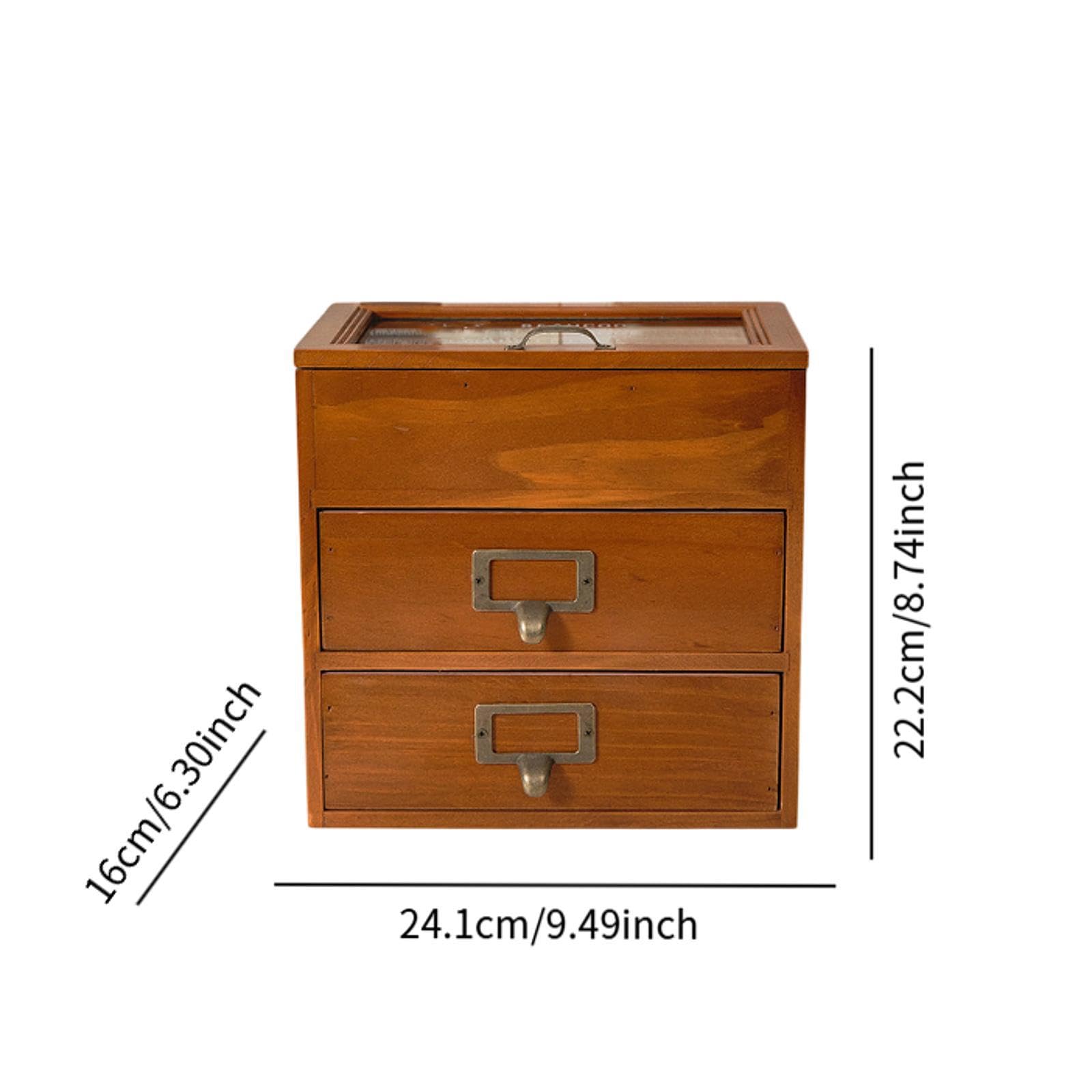Caja Organizadora Madera Joyas Capacidad