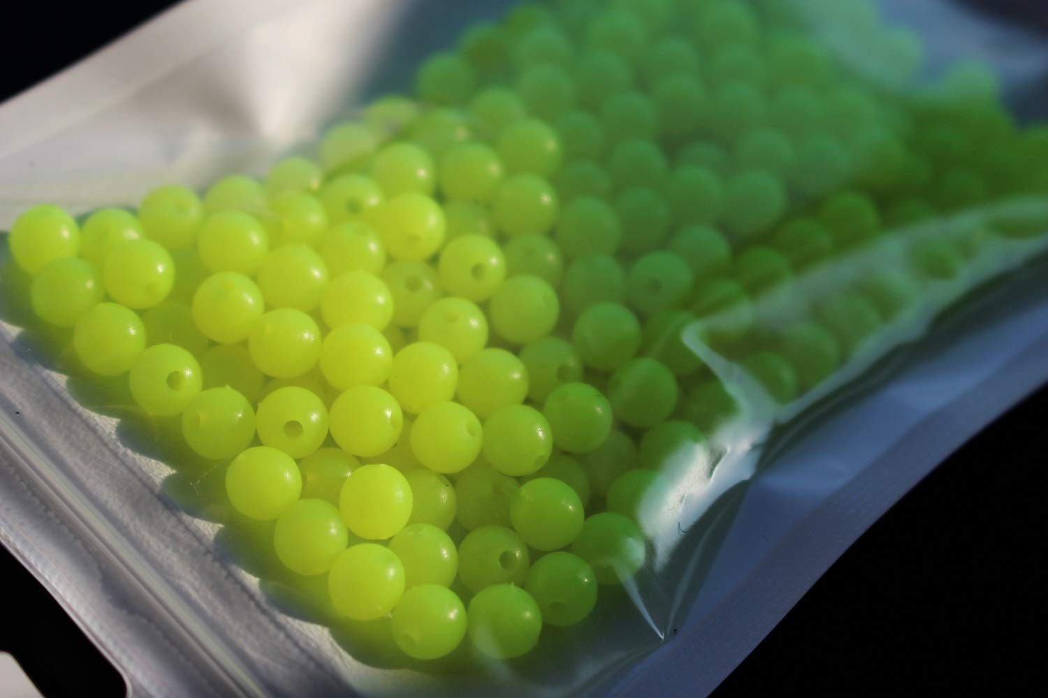 1000 Pezzi/Scatola Perline Rotonde, Tappo Galleggiante per Palline in Plastica Attrezzatura da Pesca Attrezzi per Attrezzi da Pesca All'Aperto