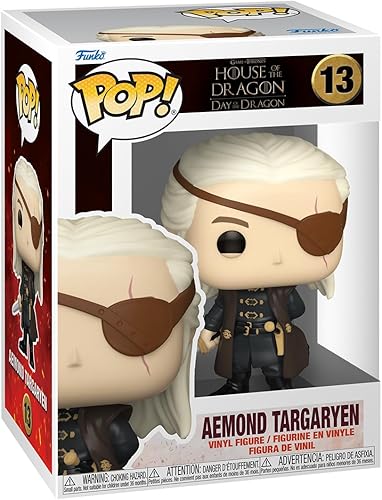 Funko Pop! TV House of The Dragon - Aemond Targaryen con Chase (los estilos pueden variar)