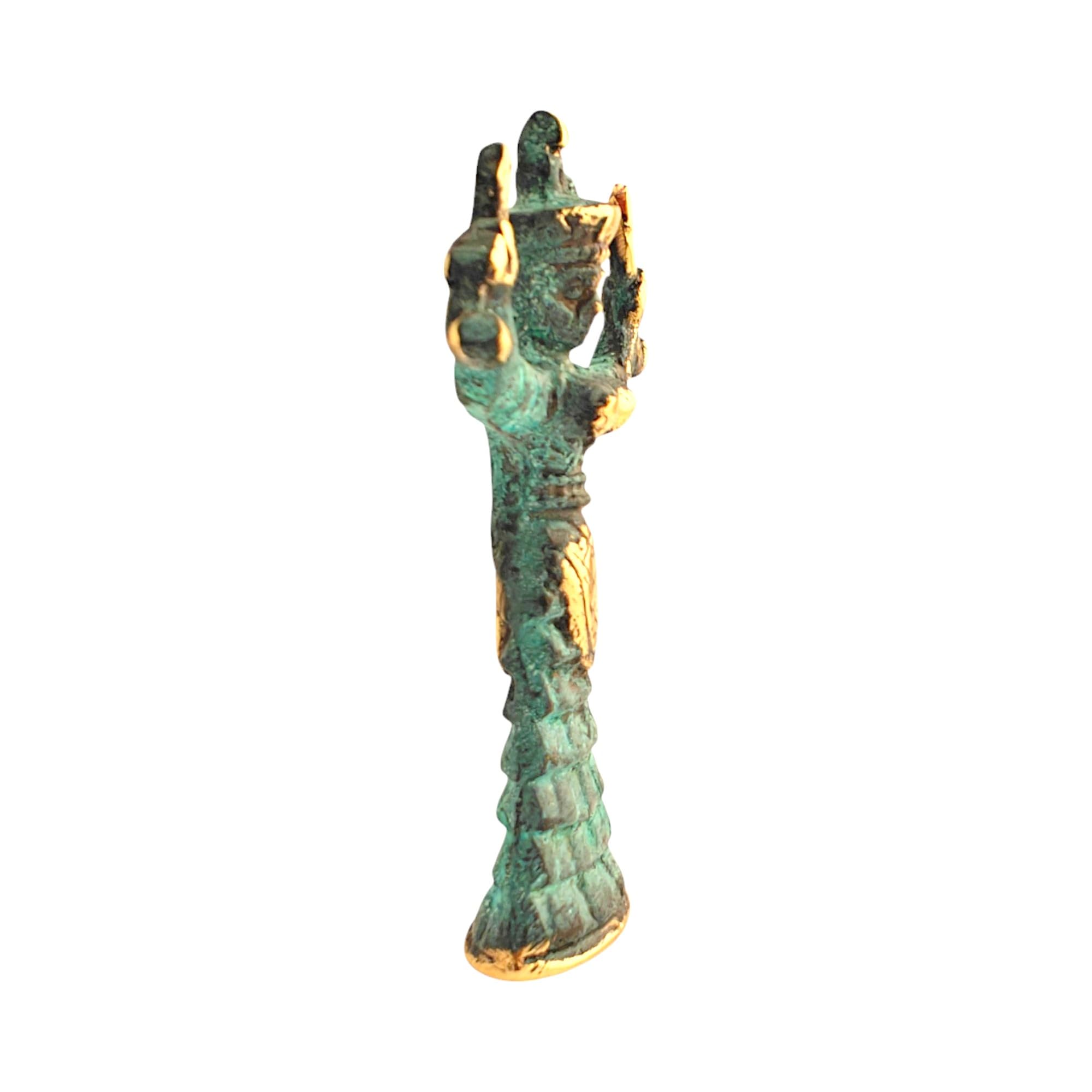 Amazon.co.jp: 博物館古代ギリシャブロンズ像のレプリカSnake Goddess