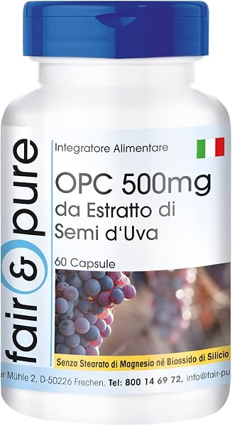 Fair & Pure Estratto di semi d'uva 60 Capsule Antiossidanti