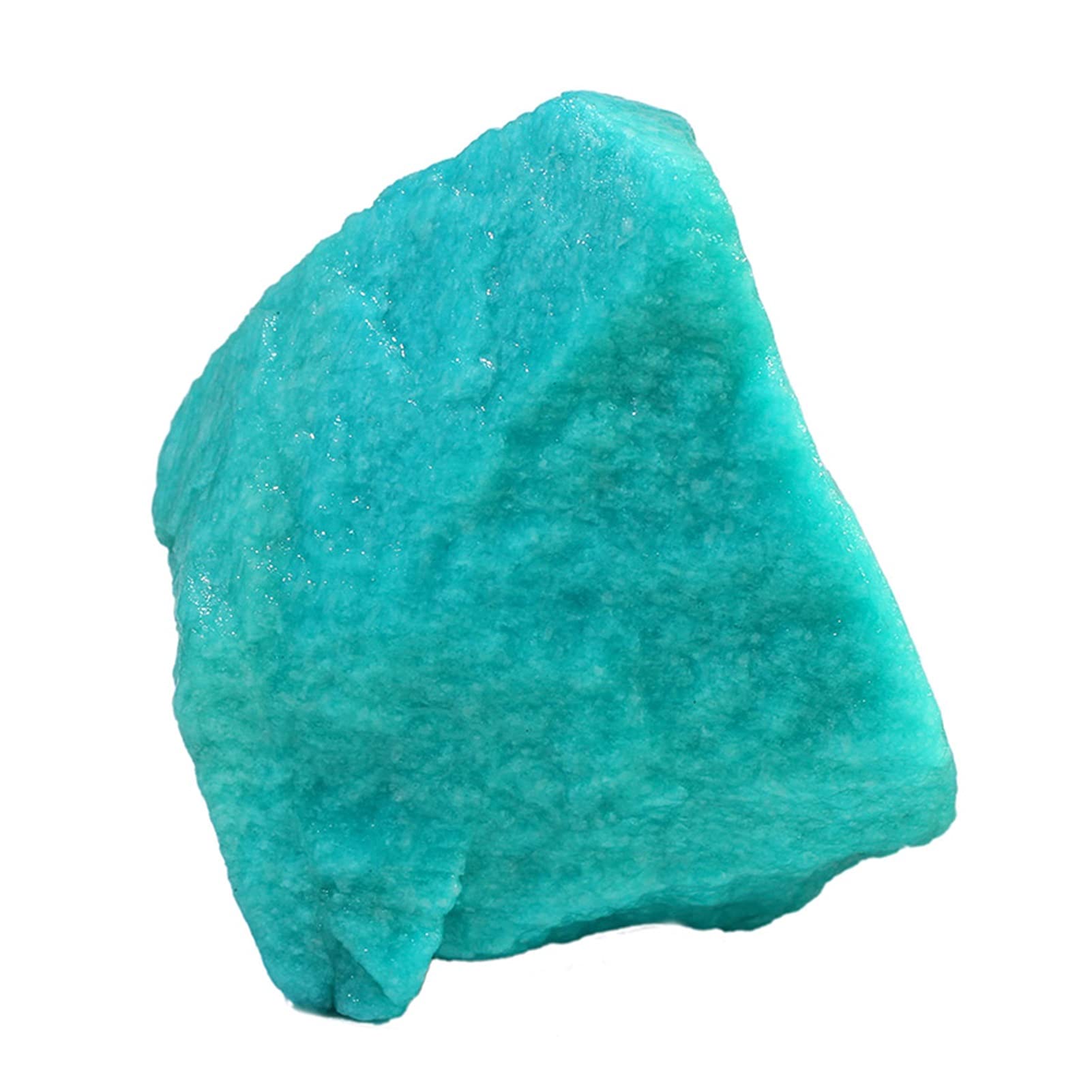 Amazonite naturelle brute et pierre de quartz vert pour lithothérapie