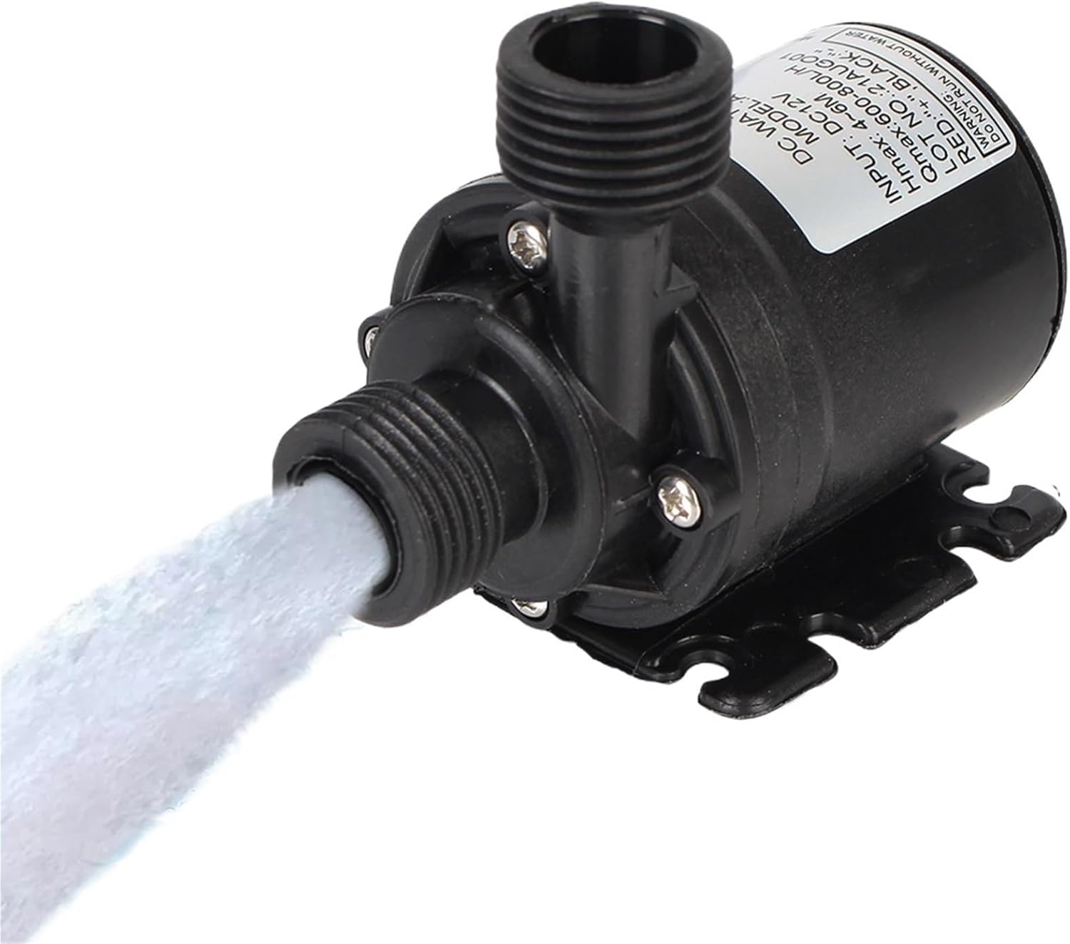 DC 12V/24V Water Transfer Pump Waterproof Water Submersion Pump 5.5 M Brushless Motor for Cooling System Fountains Heater(24v)