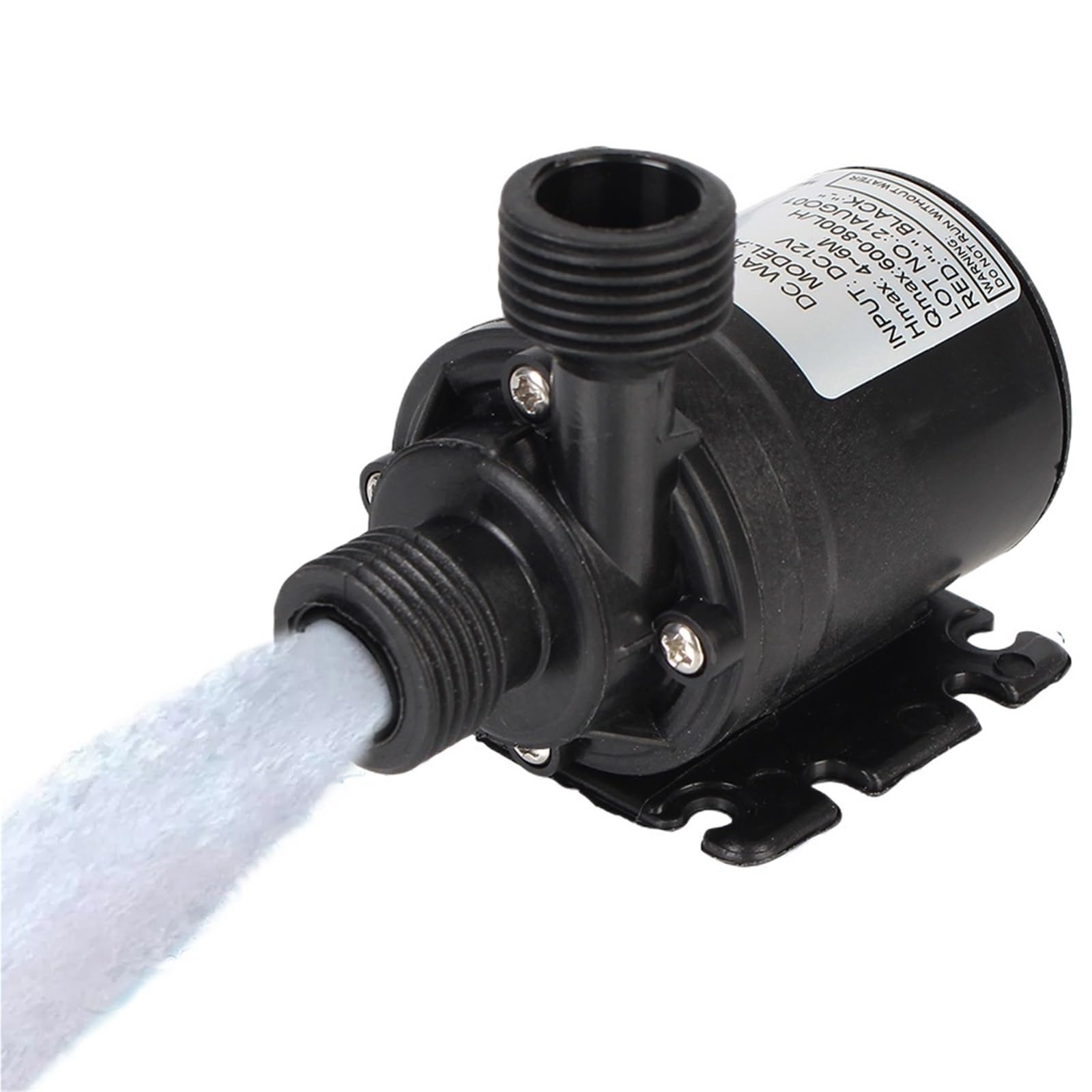 DC 12 V/24 V Wasserumfüllpumpe, wasserdichte Wasser-Tauchpumpe, 5,5 m bürstenloser Motor für Kühlsystem, Brunnenheizung (12 V)