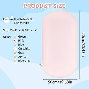 Lucakuins Baby Lounger, Bionic Design Baby Lounger for Newborn 0-24 Months, Soft Organic Cotton Breathable Lounger for Infants (Pink Newborn Lounger)