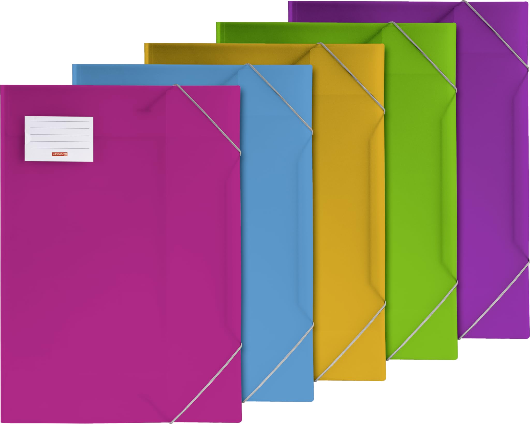 10X BRUNNEN Sammelmappe A3 FACT! 5 Farben sorti