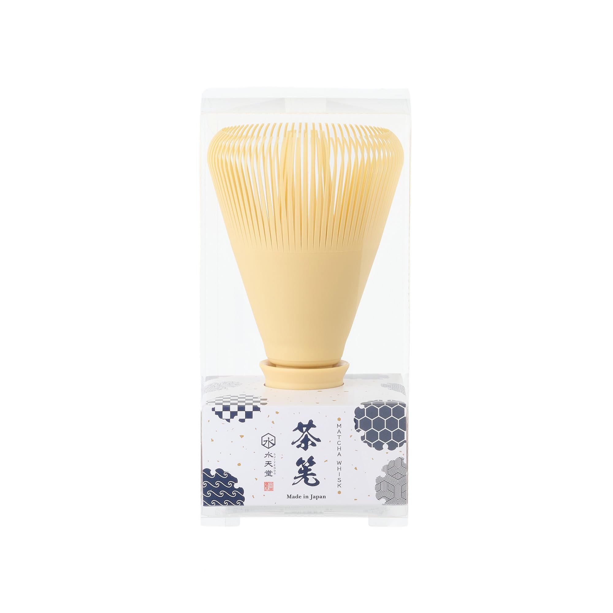 Suitendo Japanese Chaten 100% White Bamboo Color Unbreakable Resin for Tea Ceremonies and Matcha Latte : Home & Kitchen